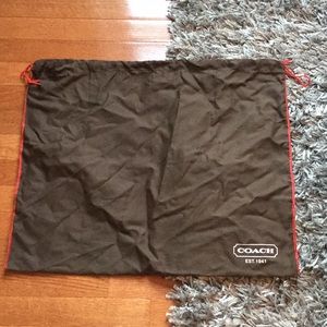 Coach dust bag